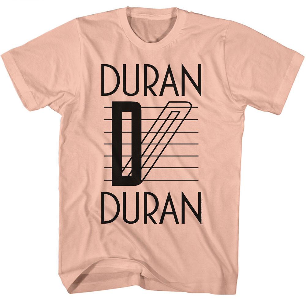 Duran Duran Band Logo Men T Shirt New Wave Pop Music Merch L