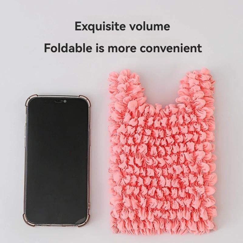 Large Capacity Shopping Bag Fold Stretch Bag Bubble Elastic Bag Multi Purpose Bubble Elastic Paddy Bag