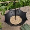 Hanging Garden Decoration Umbrella Bird Feeder Tray, Bath, Vintage Birds All-in-one And Bath Tray for Outdoor, Inverted Umbrellas Feeders, Outdoor