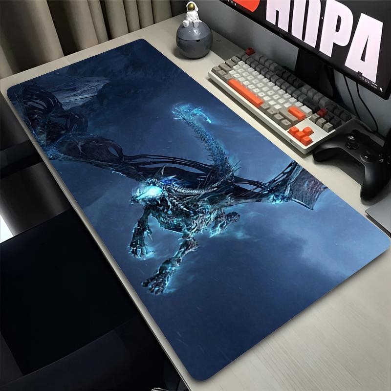 XXL Gaming Accessories Gamer Keyboard Desk Mat NonSlip World of Warcraft Lich King Laptop Notebook Mousepad X Mouse Mats