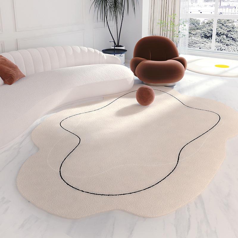 Winter Thickened Imitation Cashmere Living Room and Bedroom Non-Slip Rug