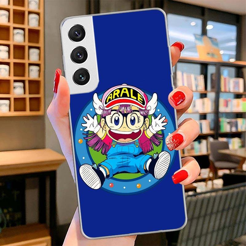 Dr Slump Arale Anime Cover Phone Case For Samsung Galaxy S26 S25 Edge S24 Ultra S23 S22 Plus S21 S20 FE Soft Fundas Shell Galaxy