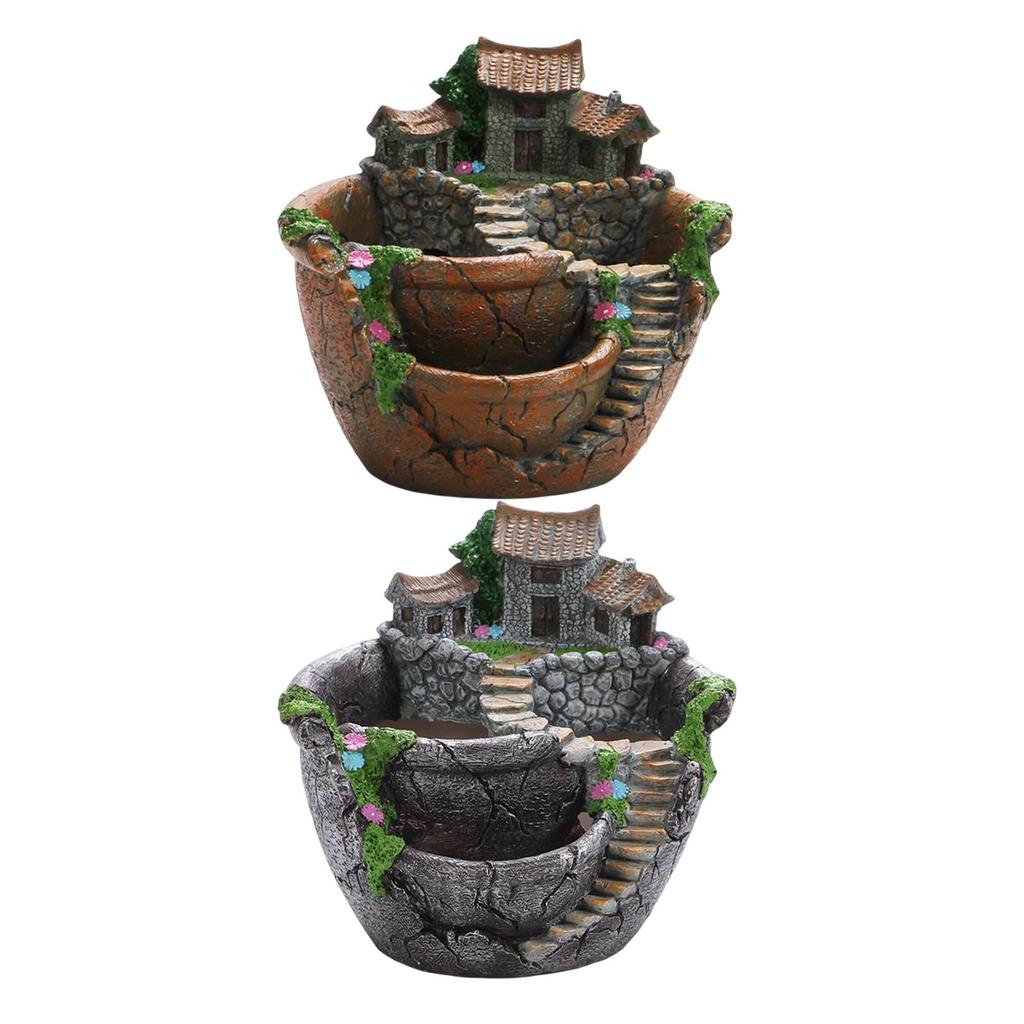 Plants Planter Flower Pot Fairy Garden Design Crafts for Store