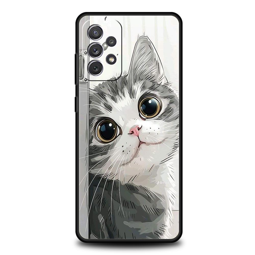 Daily Life of Cats Phone Case For Samsung Galaxy A17 A07 A55 A35 A25 A15 A05s A33 5G A31 A23 A21s A13 A41 A73 A53 A51 A71 Cover