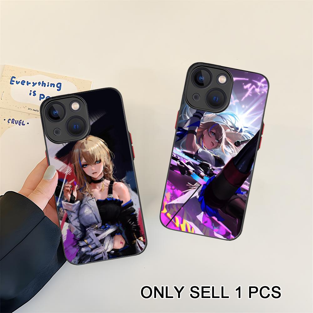 HSR Serval Silicone Mobile Phone Case for iPhone 17 16 15 14 13 12 11 X XR XS Air Pro Max Plus Mini Colorful Cover