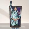 Halloween Cosplay Costume Sponge Suit With Statue Of Liberty Frame For Adult And Kids Party