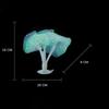 Aquarium Fluorescent Coral Decoration Artificial Silicone Glowing Coral Plants Fish Tank Ornament Aquarium Decoration Supplies