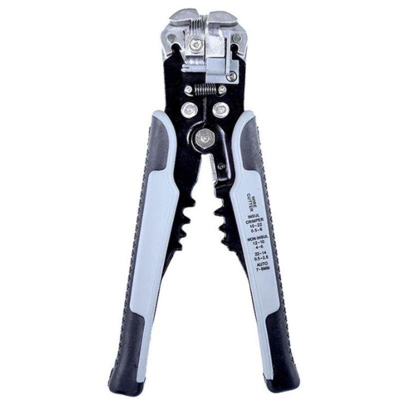 Ergonomic Multipurpose Cable Cutter With Adjustable Wire Stop And Serrated Grip For Secure Handling Electrical Pliers