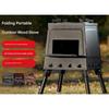 Camping Windproof Foldable Portable Gas Stove Outdoor Barbecue Camping Fire Table Picnic Stove