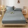 High-quality Soft Velvet Fitted Sheet with Elastic Bands Non Slip Adjustable Mattress Covers for Single Double King Queen Bed 160x200cm