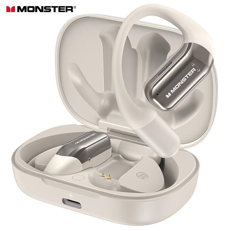 

Monster Clarity Free100 Lite True Wireless Clip-On Sports Earbuds