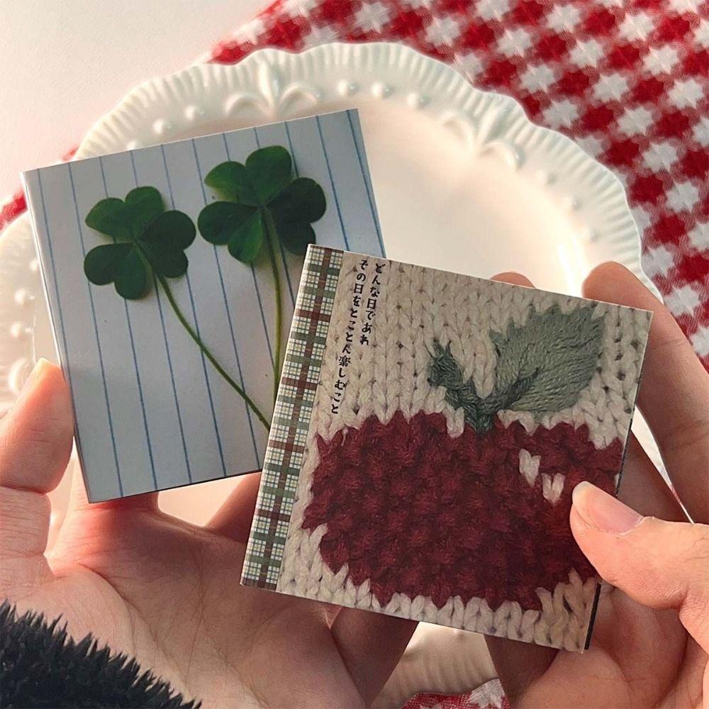 Mini WAKAWAKA Memo Pads Vintage Hand Account New Scrapbook