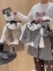 Girl's Korean Chic Tweed Vest Three-Piece Set for Spring/Autumn 2026