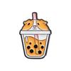 Frog Adorable Cartoon Fox Capybara Brooch Cute Pearl Milk Tea Cup Accessory Style