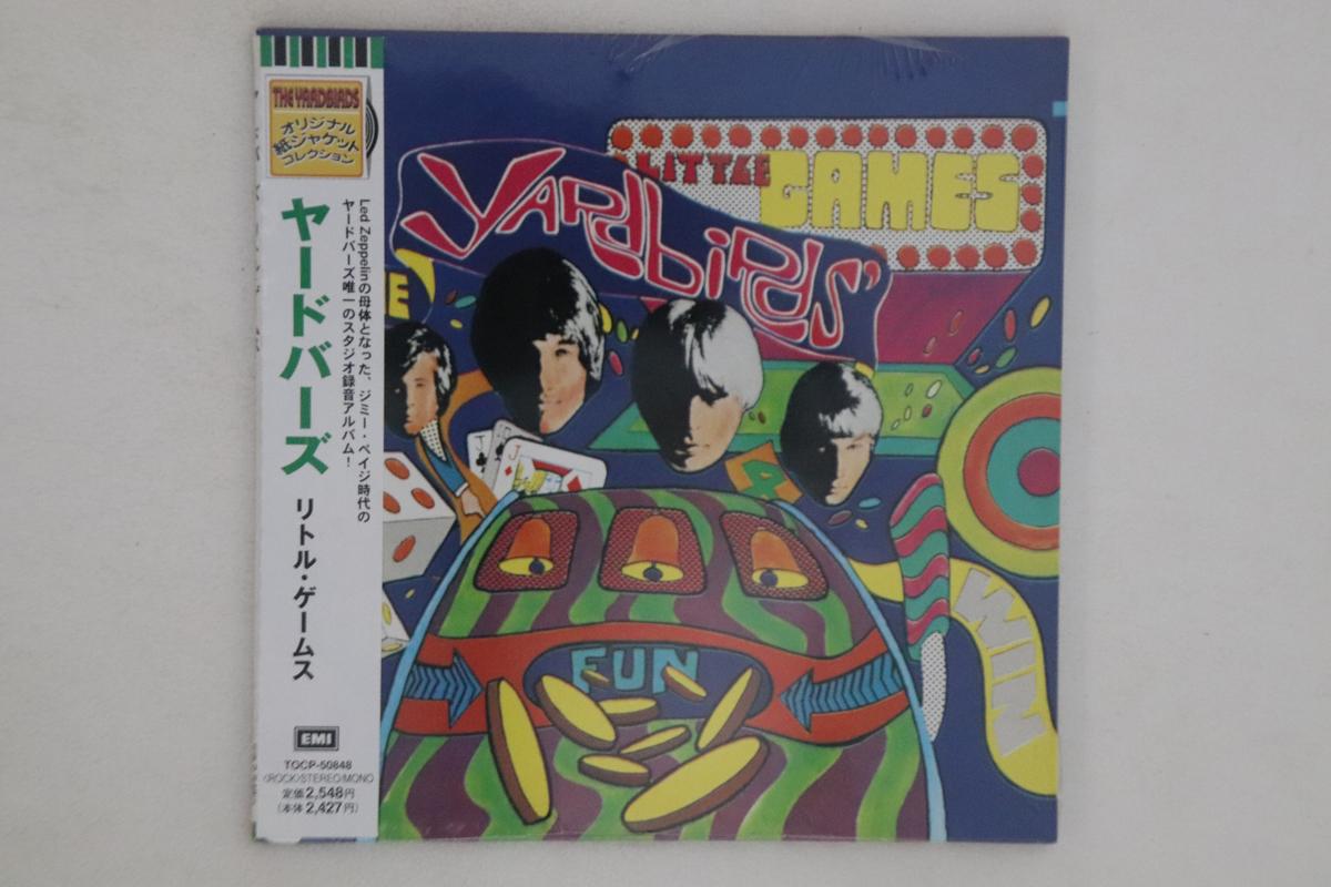 

CD YARDBIRDS - Little Games TOCP50848PROMO EMI 1998 Japan Obi Rock Used
