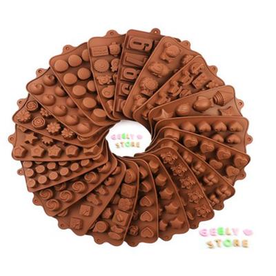 Obstkuchen Backwerkzeug Form DIY Gummibonbon Silikonformen 3D Schokolade Jelly Pudding Tier Eis Harzform Schmuck Zubehör