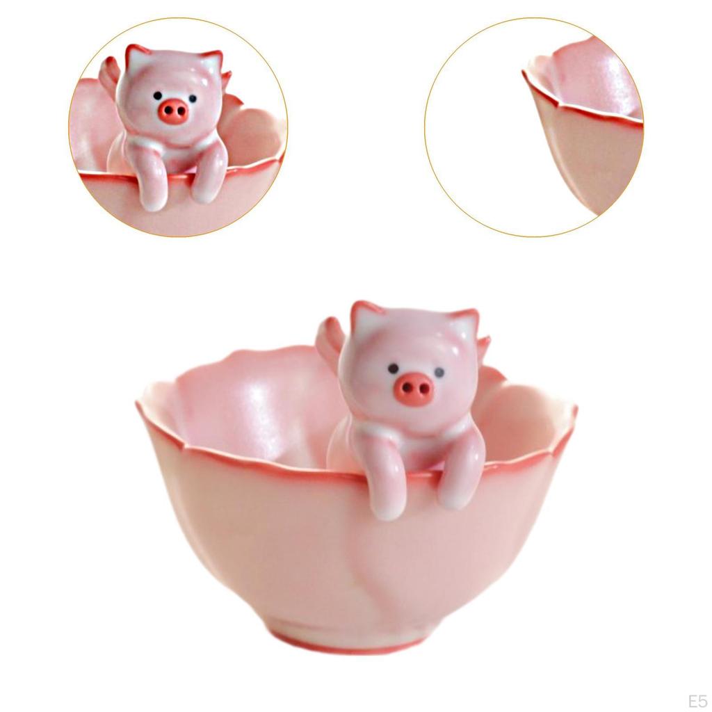 Ceramiczna Filiżanka do Herbaty Chińska Filiżanka do Herbaty z Ornamentem Miniaturowa Figurka Kung Fu do Sypialni