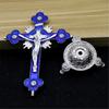 Christian Catholic Cross Ornament Pendant Home Church Pray Ornaments Souvenir