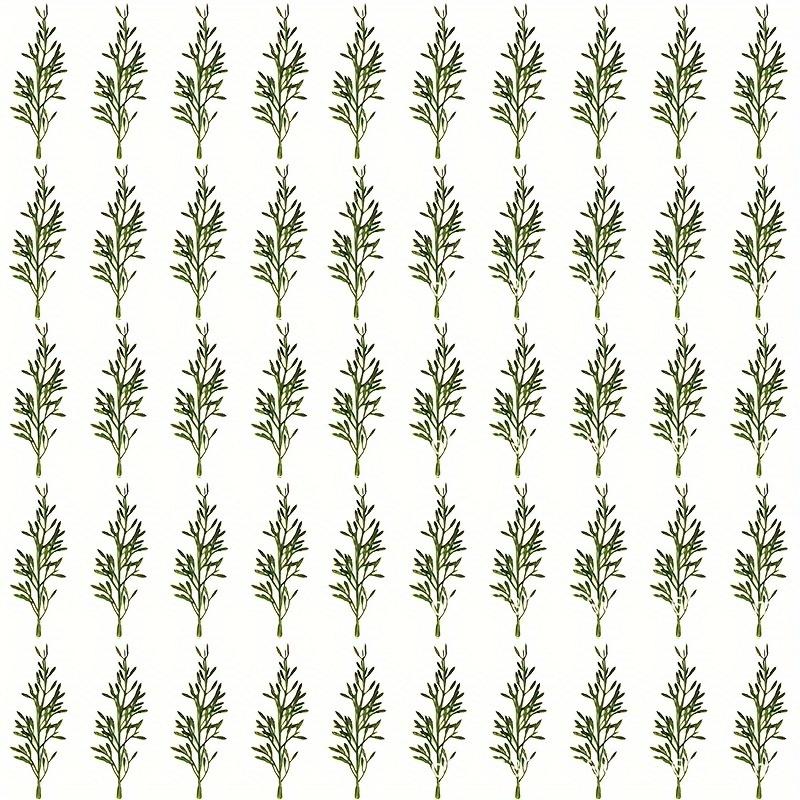 10Pcs Simulated Golden Tree Branches Floating Candles Center Filling Wedding Banquet Decoration Plastic Flowers