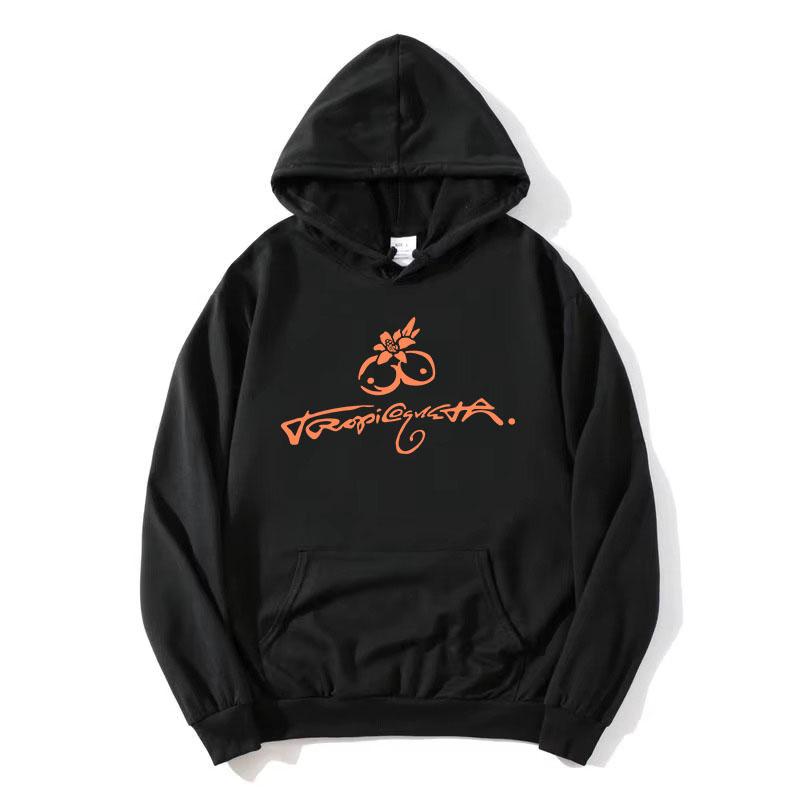 2025 KAROL G Tropicoqueta Hooded Sweatshirt Graphic Men's Long-sleeved Sweatshirt Casual Singer Album Print Sudader