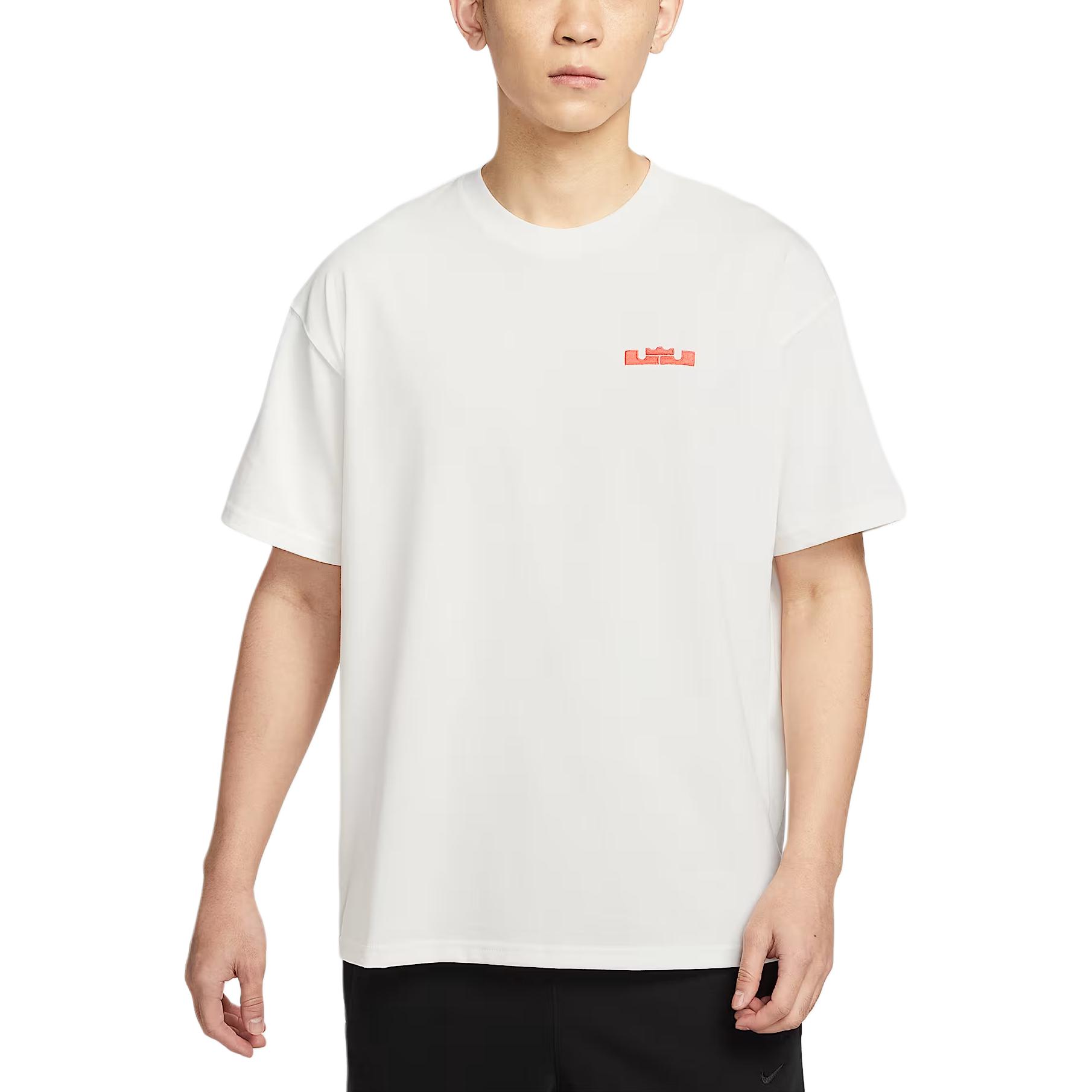 

Nike Comfortable Breathable Casual Short Sleeve T-Shirt Men Tops Off-White HJ3413133 L