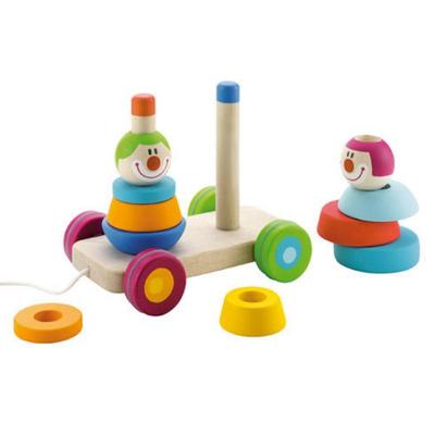Sebi Pierrot Tower Stacking Full Long, 18x15x13cm, Select This Product, 1 Piece, Korean Baby Products