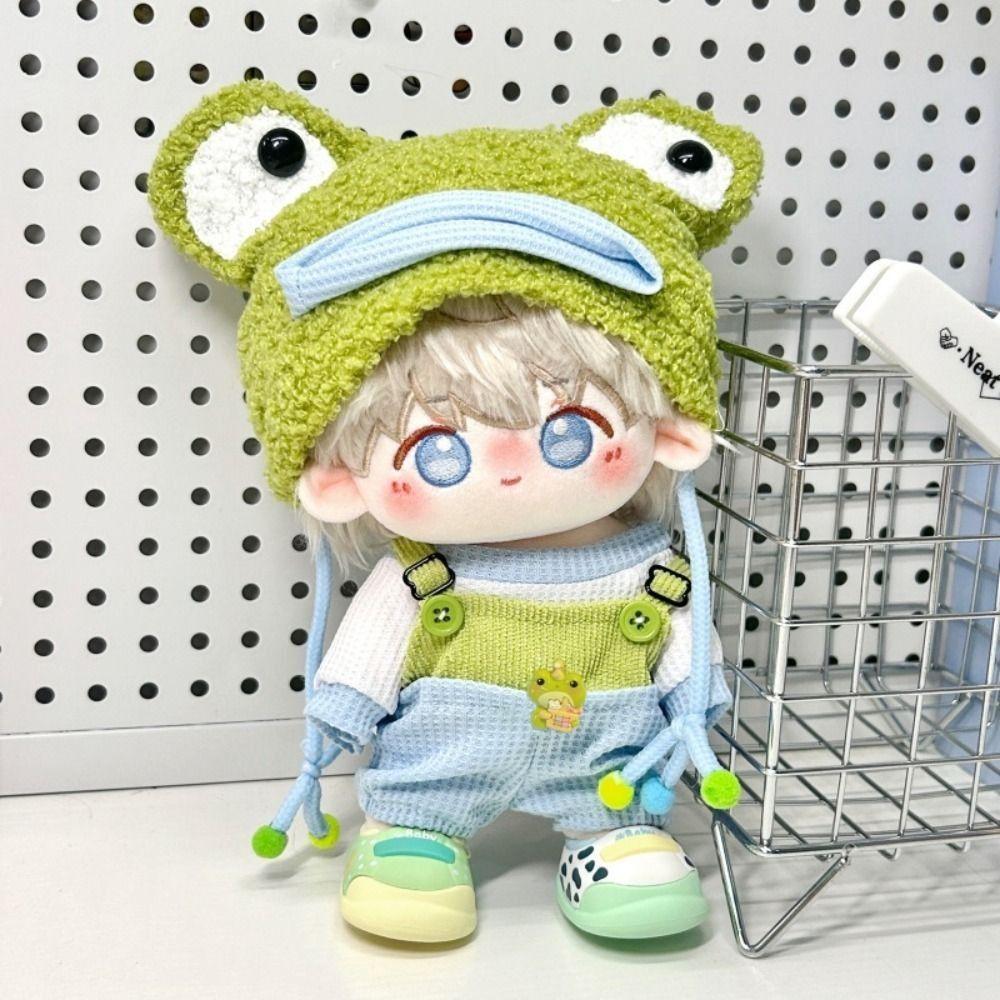 DIY 20cm Dolls Clothing Set Cartoon Plush Dolls Clothes Fashion Doll Clothes  Cotton Doll