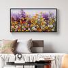 Scandinavian Classic Abstract Wall Art Canvas Painting Colorful Flower Landscape Oil Painting Print Home Bedroom Living Room Decor
