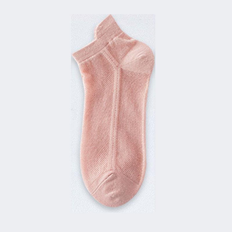 Women's Socks, Short Socks, Summer Thin Boat Socks, Black and White Mesh Ear Lift Sports, Candy-colored Shallow Socks, Summer Trend