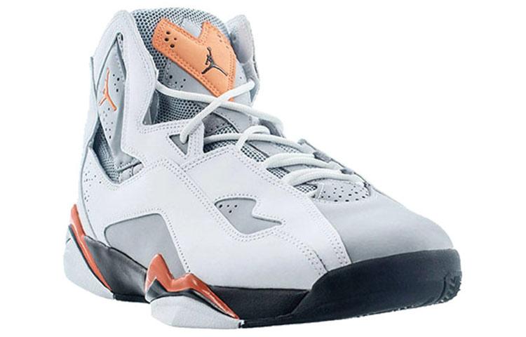 Jordan True Flight White Orange Grey 342964-118