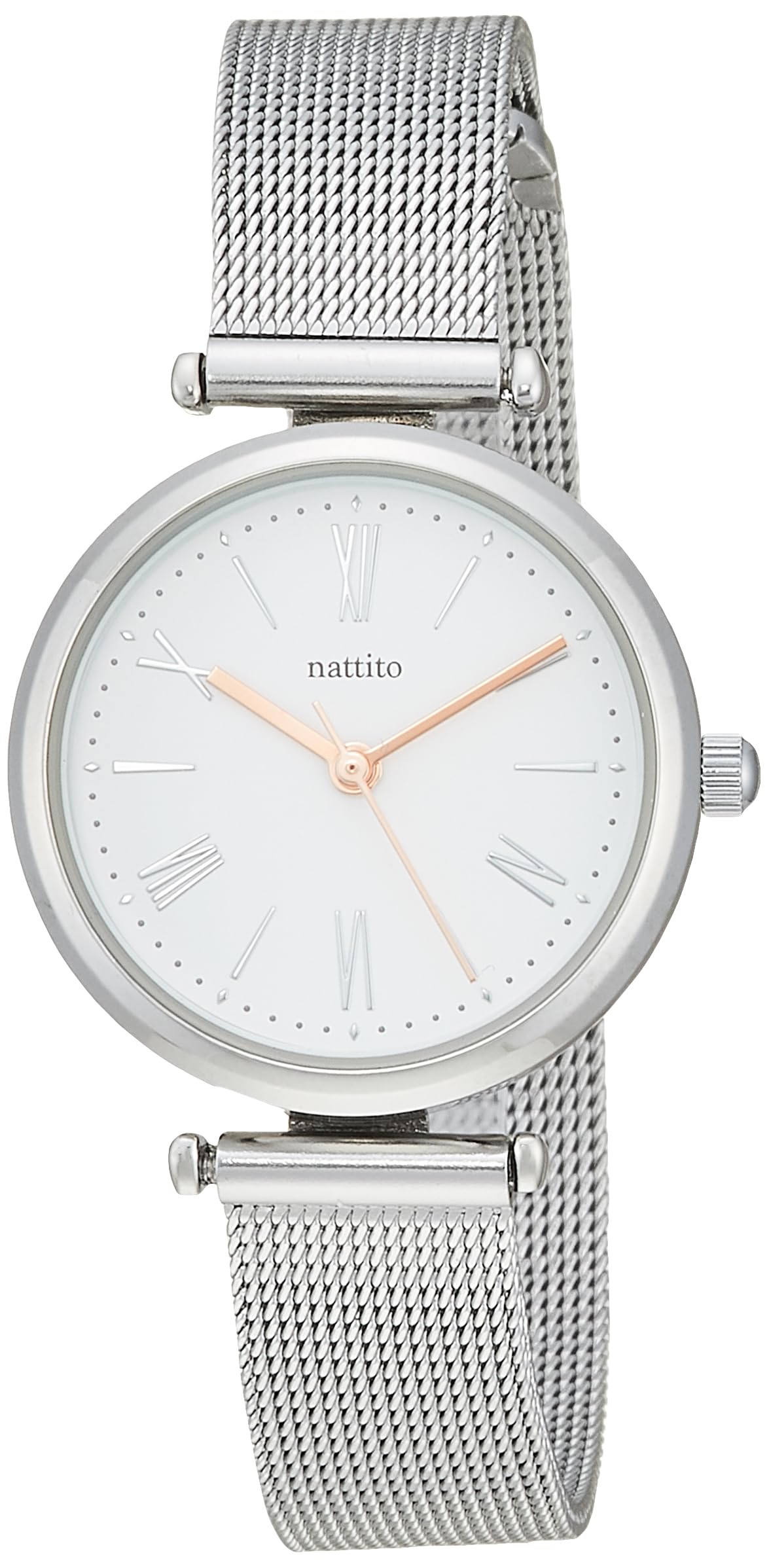 

Fieldwork WP Misty Mesh Women s Watch, Waterproof, Strap, Analog, Silver, YM063-1