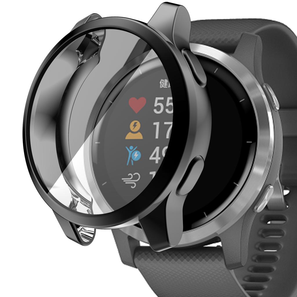 Silicone Protective Case For Garmin Venu 2 Plus 2S 3 Protector Frame Cover Shell For Garmin Vivoactive 4S / 4 Smart Watch Bumper 7