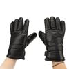 2pcs Heated Gloves USB 5V Waterproof PU Leather Breathable Adjustable Can Touch The Phone Screen Electric Heating