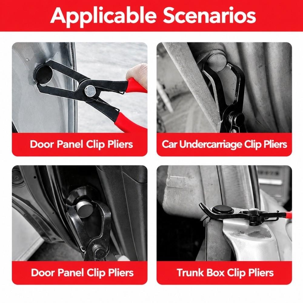 High-Carbon Steel Push Pin Remover Pliers 30 Degree Angle Push Pin Pliers DIY Repair