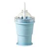 Summer Folding Water Bottle With Ice Ball Mold Tray Ice Ball Maker Water Cup For Travel Home Office Party Camping Beach Picnic