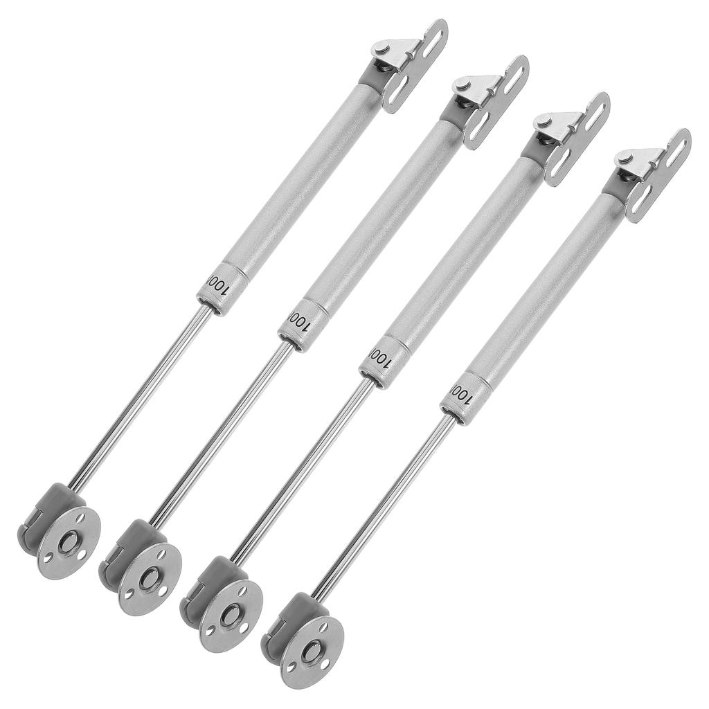 4 Pcs Air Pressure Rod Cabinet Furniture Hydraulic Support Rods Piston Silver Pneumatic Lift