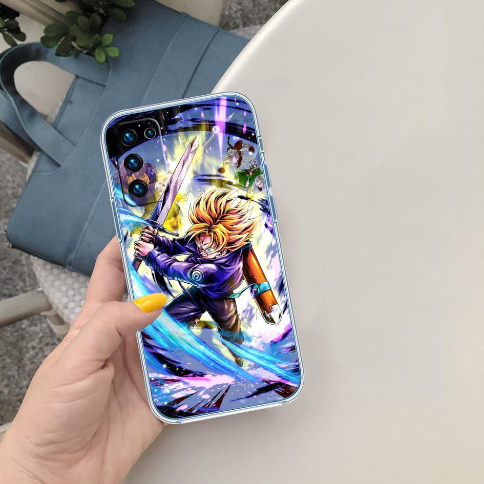 PP31 Dragon Ball Trunks Soft Shell Transparent Phone Case for Motorola Moto G7 G8 G9 G84 G85 G73 G24 G15 Z2 Play Power Plus