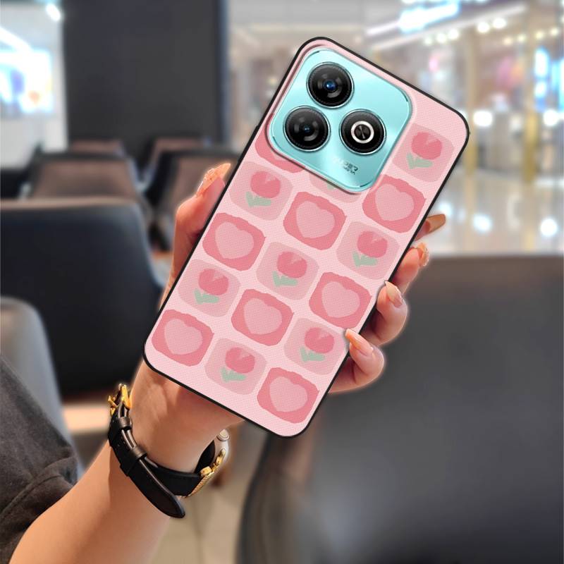 Shockproof Protective Phone Case For ZTE Blade A75 4G/Z2359 Full wrap Anti-dust Back Cover Cute TPU Fashion Design