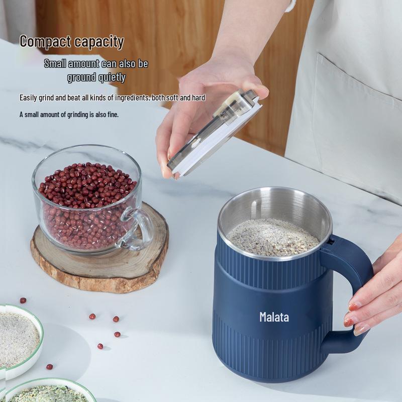 Precision Wanlida Multi-Functional Grinder: Compact Household Machine for Spices, Grains, & Medicinal Ingredients