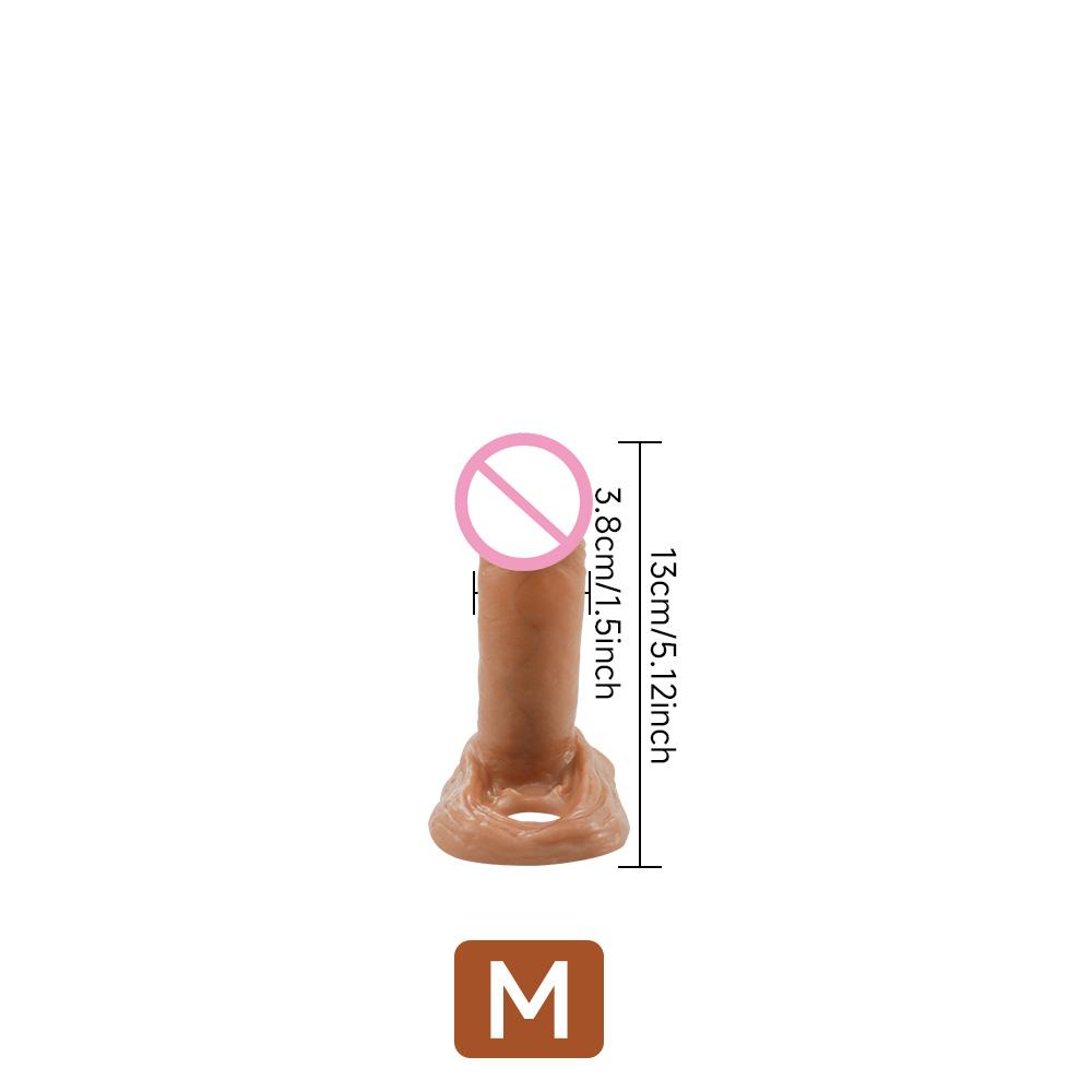 4 Sizes Silicone Dildo Penis Sleeves, Penis Enlarger, Delayed Ejaculation, Reusable Dildo Sleeves, Adult Sex Toys, Sex Toys