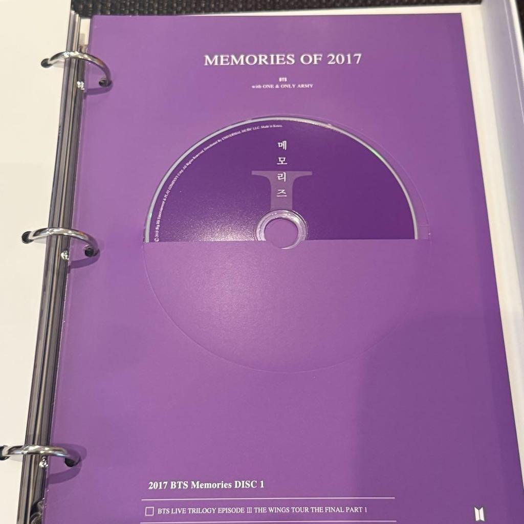 [GEBRAUCHT] BTS Memories of 2017 mit Sammelkarten