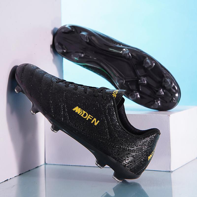2024 Herren Fußballschuhe Große Größe Ultraleichte Fußballschuhe Jungen Sneakers Rutschfeste AG/TF Fußballschuhe Stiefeletten Unisex