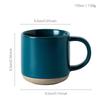Morandi Color Speckled Ceramic Espresso Cup - Frosted Cappuccino/Small Water Pottery for Cafe or Restaurant