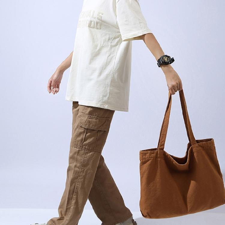 Shopping Shoulder Bag Large Capacity Hobo Bags Women Girl Canvas Tote Bag