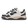 Li Ning Journey 2.0 Cushioning Breathable Height Increasing Low top Skateboard Shoes Women's White Black AGCU092-7