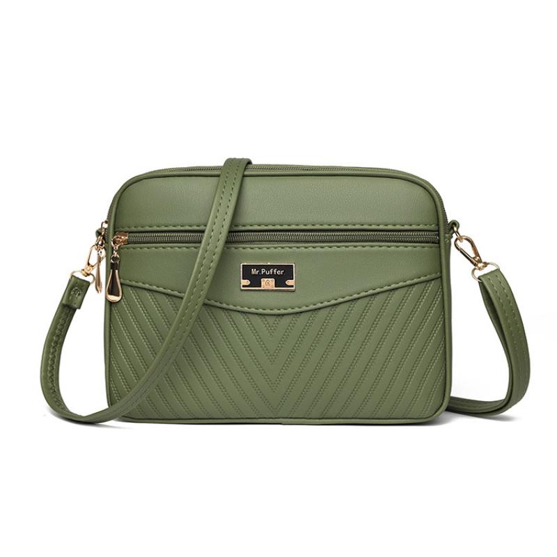 Summer women's bag diagonal cross niche armpit bag printed women's single shoulder small square bag