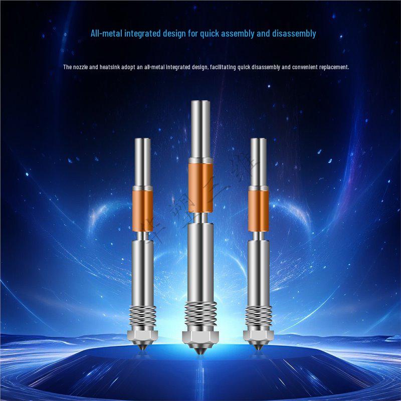 Tuozhu 4.0 Upgraded Bimetallic Nozzle Extruder Head for 3D Printers