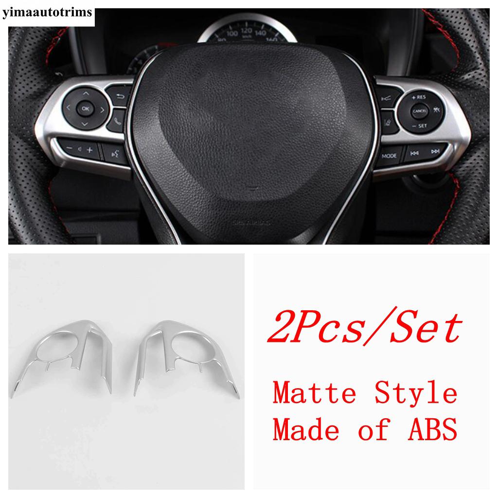 

Car Steering Wheel Frame Cover Trim Matte Accessories Interior For Toyota RAV4 XA50 / Corolla E210 / Corolla Cross - 2025 Matte Style- A