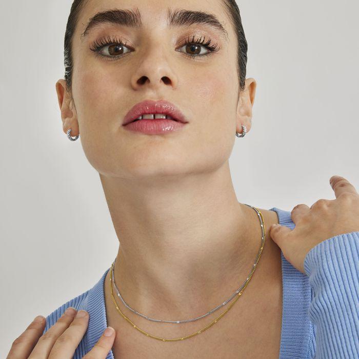 Collier Luxenter finition en or jaune 18 carats - Ejae