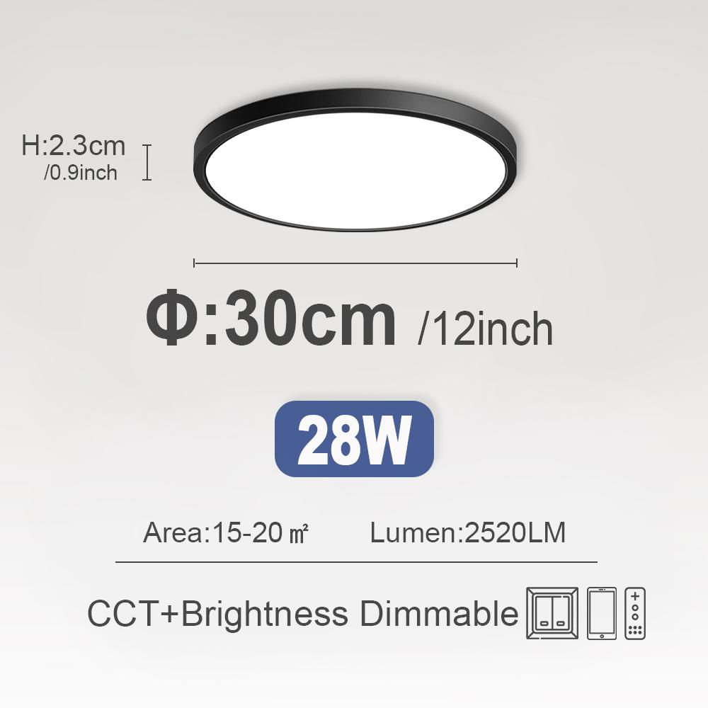 Smart LED Ceiling Lamp Tuya APP Remote Control  Voice Control Alexa Dimmable Lustre Light for Living Room Bedroom Lighting Luces